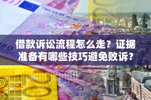 北京借款诉讼流程怎么走？证据准备有哪些技巧避免败诉？