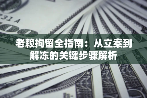 北京老赖拘留全指南：从立案到解冻的关键步骤解析
