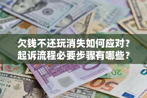 北京欠钱不还玩消失如何应对？起诉流程必要步骤有哪些？